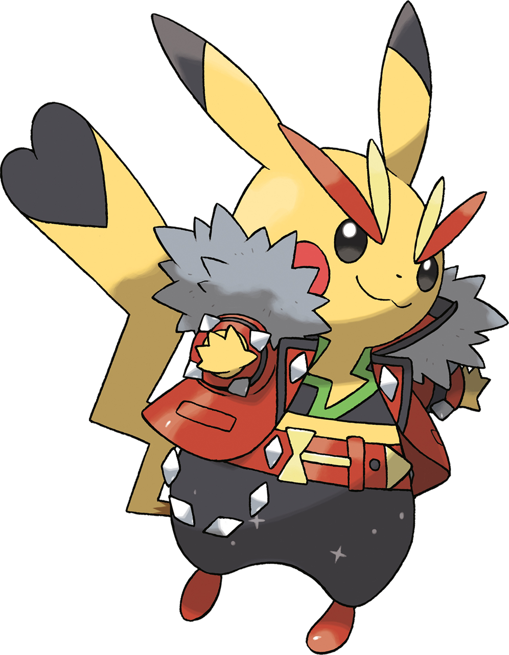 Pikachu - Costume Rockeur