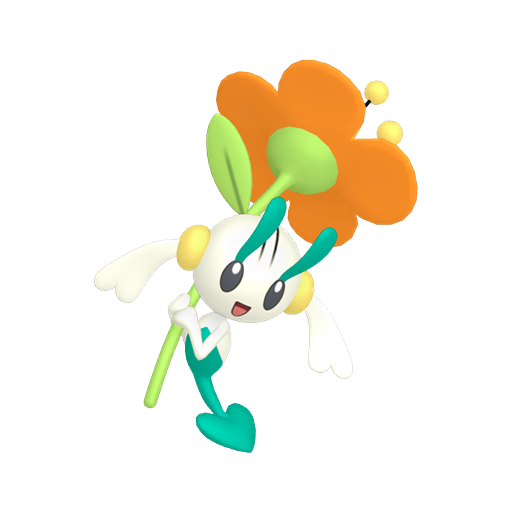 Floette - Fleur Orange