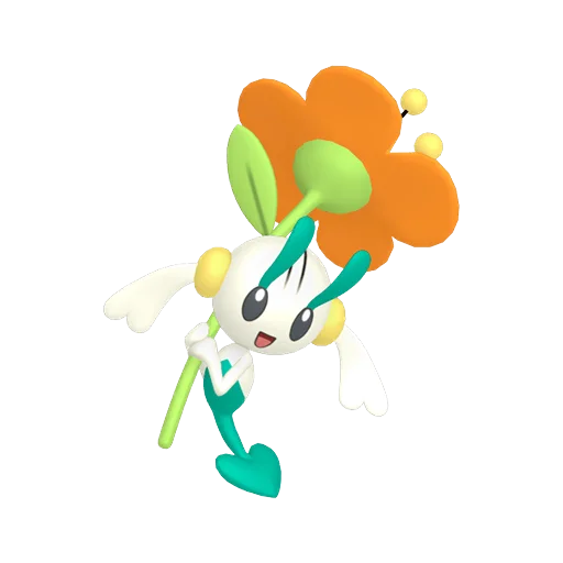 Floette - Orange Flower