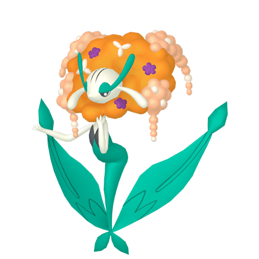Florges - Fleur Orange
