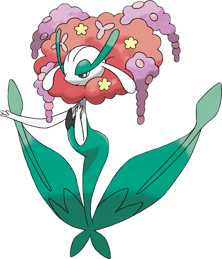 Florges - Fleur Rouge